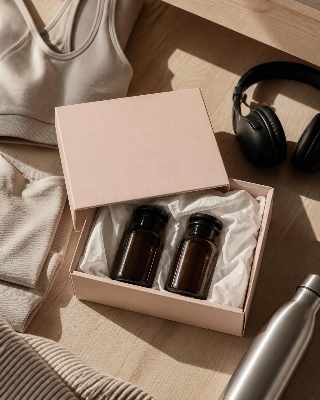 The Performance Edit — editorial campaign still life